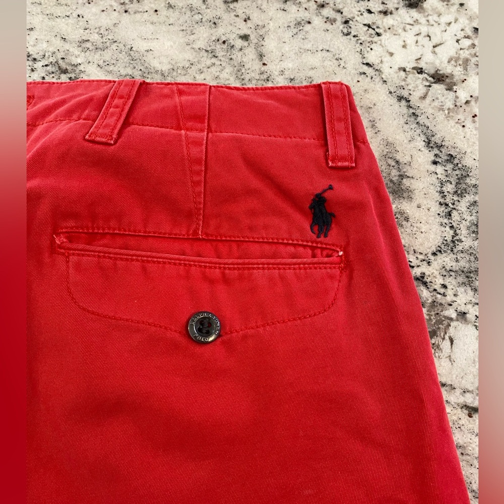 Polo Ralph Lauren Men's Red Shorts size 33